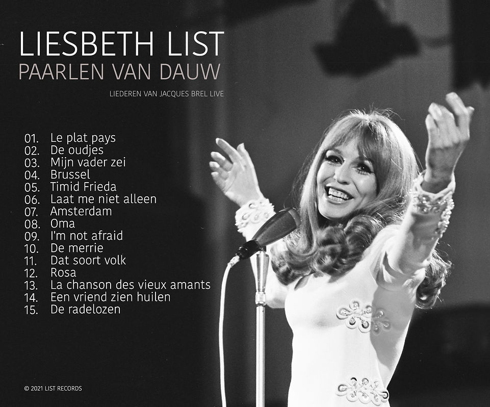 CD | Liesbeth List | Paarlen van Dauw