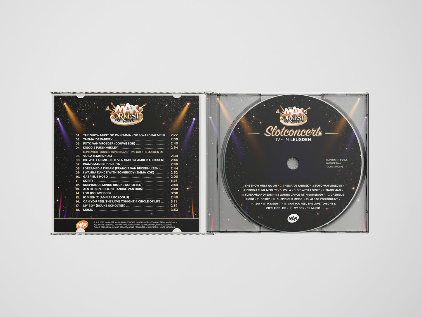 CD - Het MAX Orkest – Slotconcert